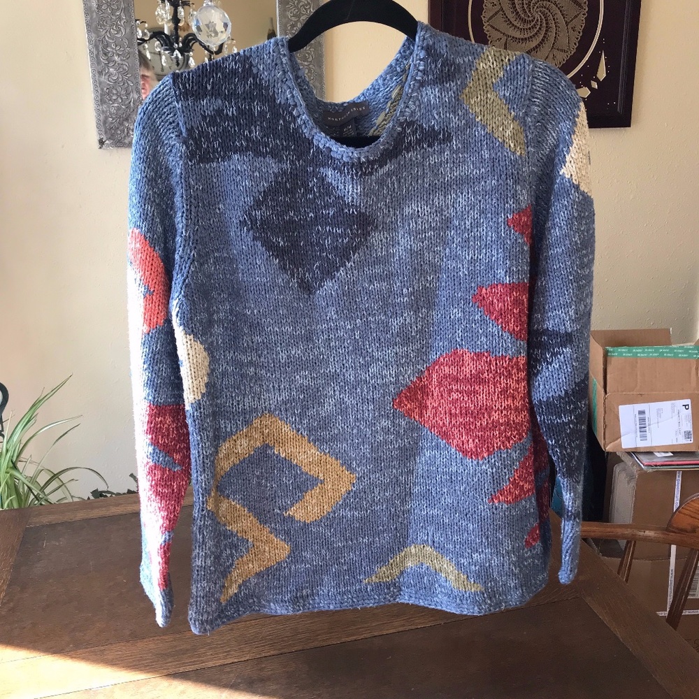 Northern Isle, women's medium cotton sweater.